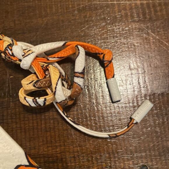 Triangl Swimwear Floral Bikini Bottom - Yellow and White medium - Picture 7 of 7